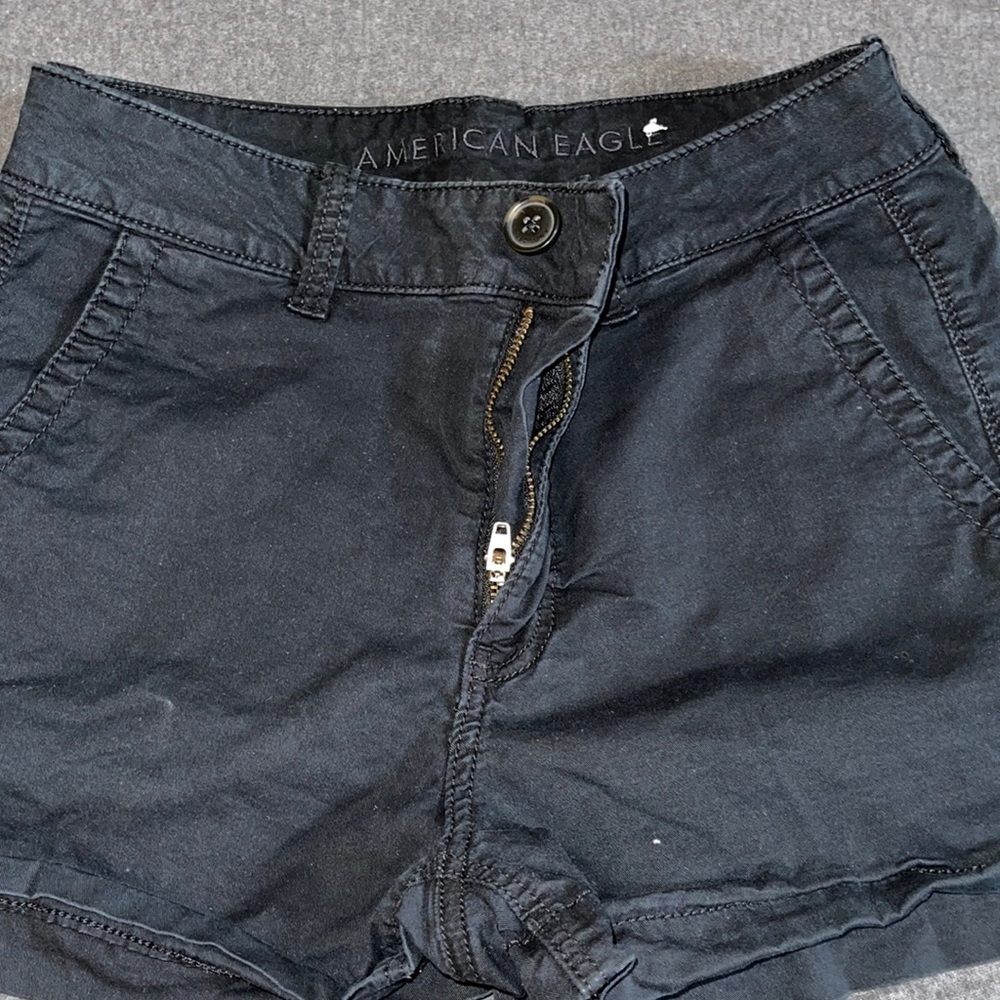 Black American eagle shorts
